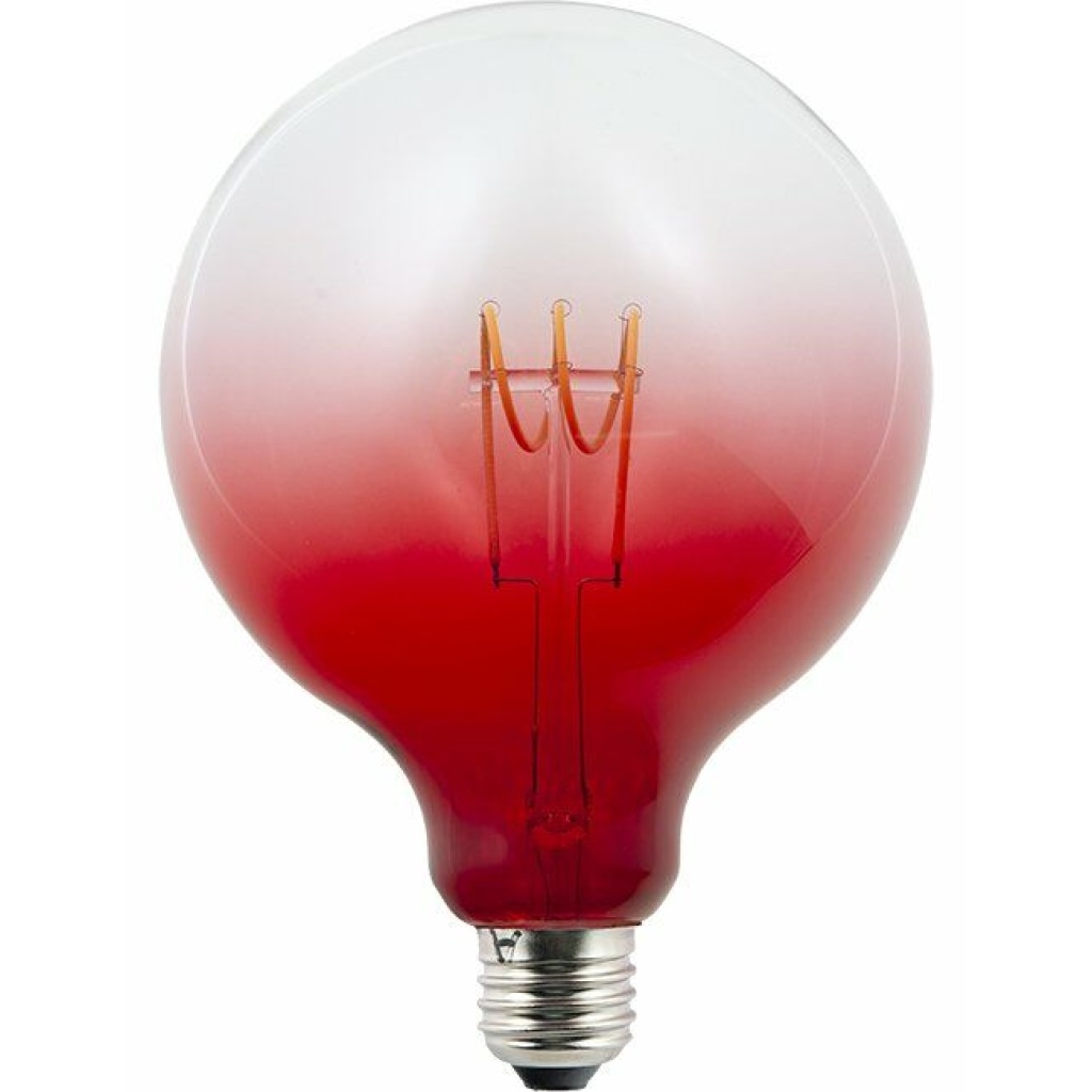 SPL E27 Globe G125 4W Rood Dimbaar-0