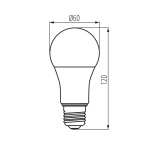 Kanlux E27 IQ-LED A60 Koelwit 13.5W-29693