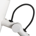 Detail Witte tafellamp