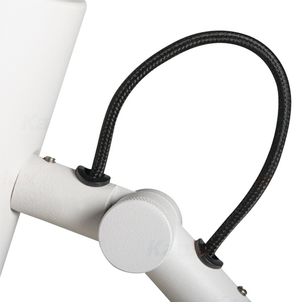 Detail Witte tafellamp