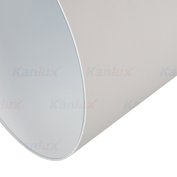 Detail Witte tafellamp