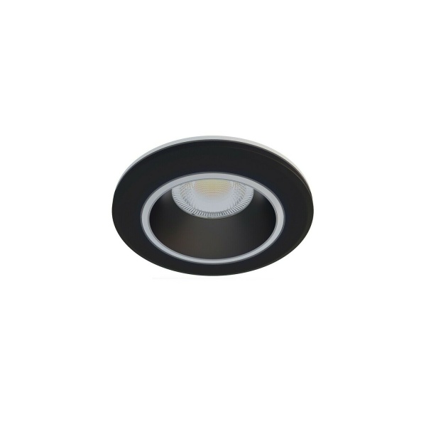Calex Smart Halo Inbouwspot Zwart 6,5W RGB Lichtkleur aanpasbaar-29702 Calex Smart Halo Inbouwspot Zwart 6,5W RGB Lichtkleur aanpasbaar-29702
