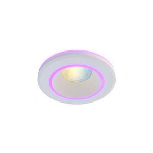 Calex Smart Halo Inbouwspot Wit 6,5W RGB Lichtkleur aanpasbaar-0