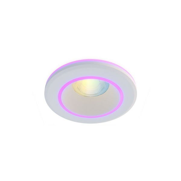 Calex Smart Halo Inbouwspot Wit 6,5W RGB Lichtkleur aanpasbaar-0