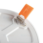 Kanlux AREL Downlight 10W Warmwit Opaal Rond 126mm-29824