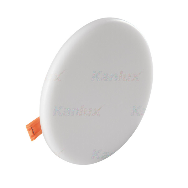 Kanlux AREL Downlight 10W Warmwit Opaal Rond 126mm-29825