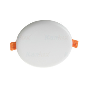 Kanlux AREL Downlight 10W Warmwit Opaal Rond 126mm