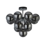 Searchlight BERRY Plafondlamp 13 Lichts Chroom Smoke uit