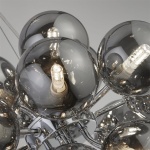 Searchlight BERRY Hanglamp 17 Lichts Chroom Smoke Detail