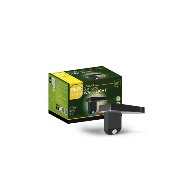 Calex Smart Zonne-energie Wandlamp RGB + CCT Met Sensor-29796