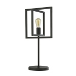 Searchlight PLAZA Tafellamp Zwart Verstelbaar Detail