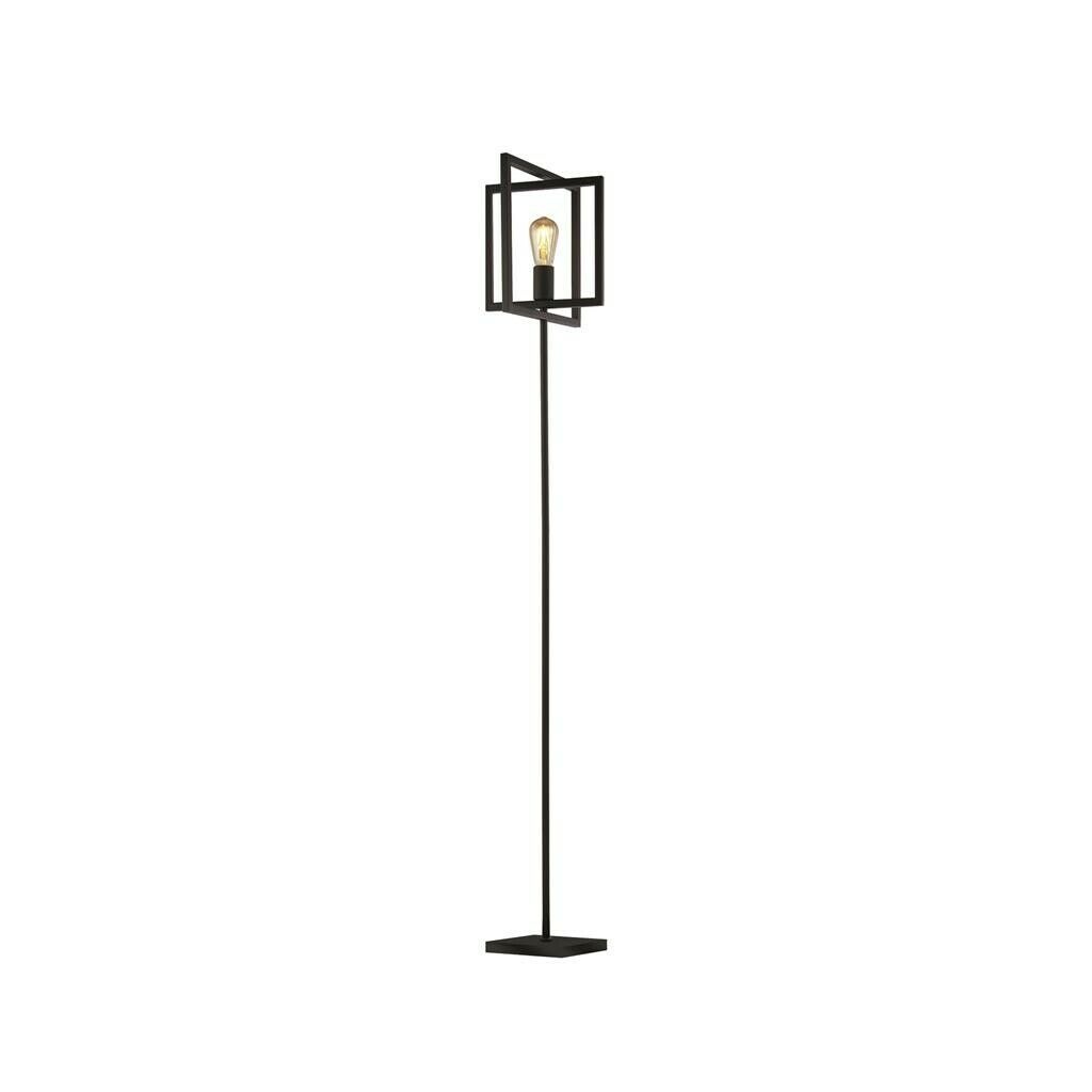 Searchlight PLAZA Vloerlamp Zwart Verstelbaar