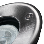 Kanlux MORO Grondspot Chroom Geborsteld Rond-30052