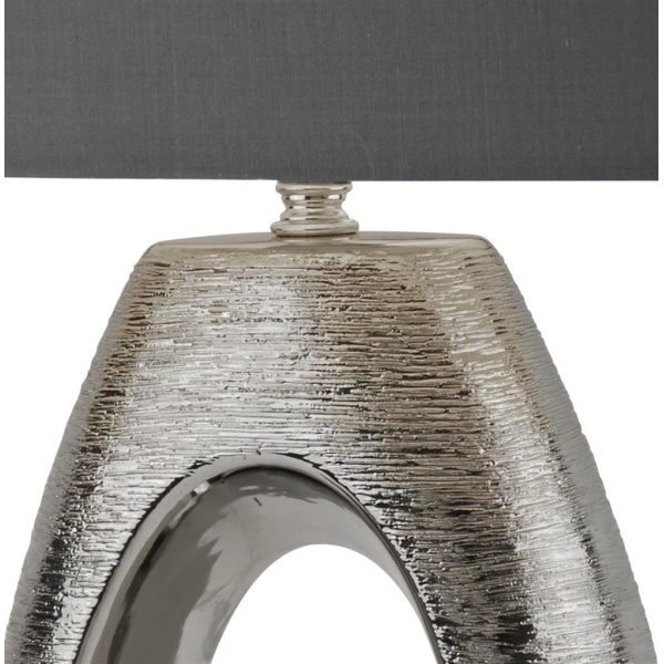 Searchlight ARTISAN Tafellamp Keramisch Chroom