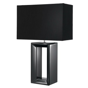 Searchlight MIRROR Tafellamp Marmer Zwart