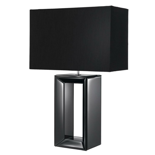 Searchlight MIRROR Tafellamp Marmer Zwart