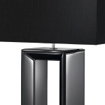 Searchlight MIRROR Tafellamp Marmer Zwart Detail