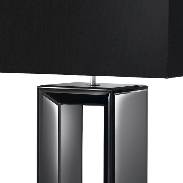 Searchlight MIRROR Tafellamp Marmer Zwart Detail Searchlight MIRROR Tafellamp Marmer Zwart Detail