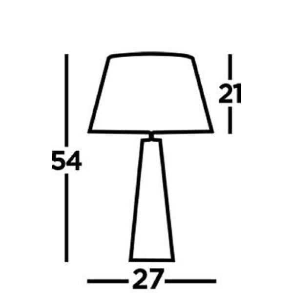 Searchlight MALDON Tafellamp Zwart Goud Maten Searchlight MALDON Tafellamp Zwart Goud Maten
