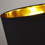 Searchlight CHLOE Tafellamp Antiek Koper Zwart Goud-30097