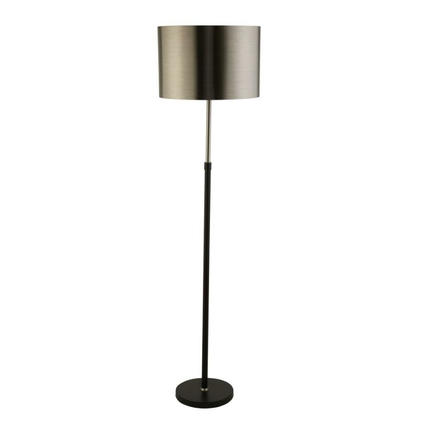 Searchlight RACHEL Vloerlamp Zwart Metaal-30100 Searchlight RACHEL Vloerlamp Zwart Metaal-30100