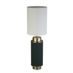 Searchlight FLASK Tafellamp Donker Groen Wit-30085