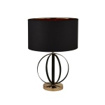Searchlight HAZEL Tafellamp Zwart Goud-30090