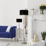 Searchlight KYLIE Tafellamp Zwart Chroom-30188