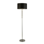 Searchlight KYLIE Vloerlamp Chroom Zwart