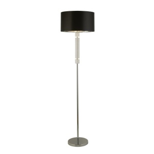 Searchlight KYLIE Vloerlamp Chroom Zwart