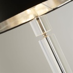 Searchlight KYLIE Vloerlamp Chroom Zwart-30109