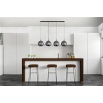 Searchlight AMSTERDAM Hanglamp 4 Lichts Smoke Zwart-30355