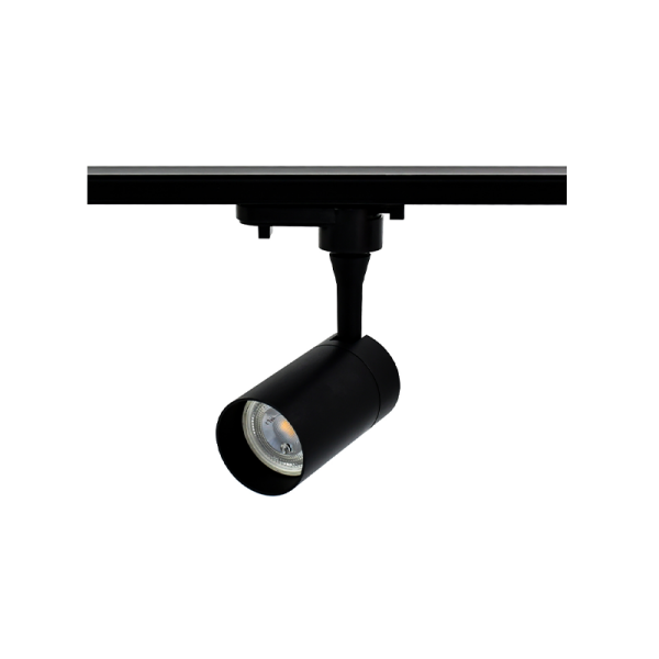 Ledl GU10 Railspot Zwart 1 Fase Kantelbaar-30475