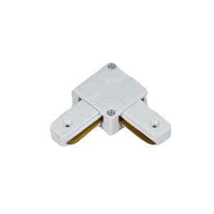 Ledl Trackrails L-Vorm Koppelstuk 1 Fase Wit