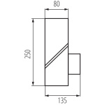 Kanlux LAVEN Wandlamp Grijs-30379