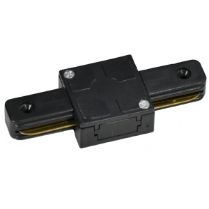 Ledl 1 Fase Trackrails I-Vorm Koppelstuk Zwart