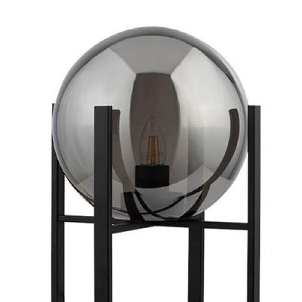 Searchlight AMSTERDAM Tafellamp Smoke Zwart