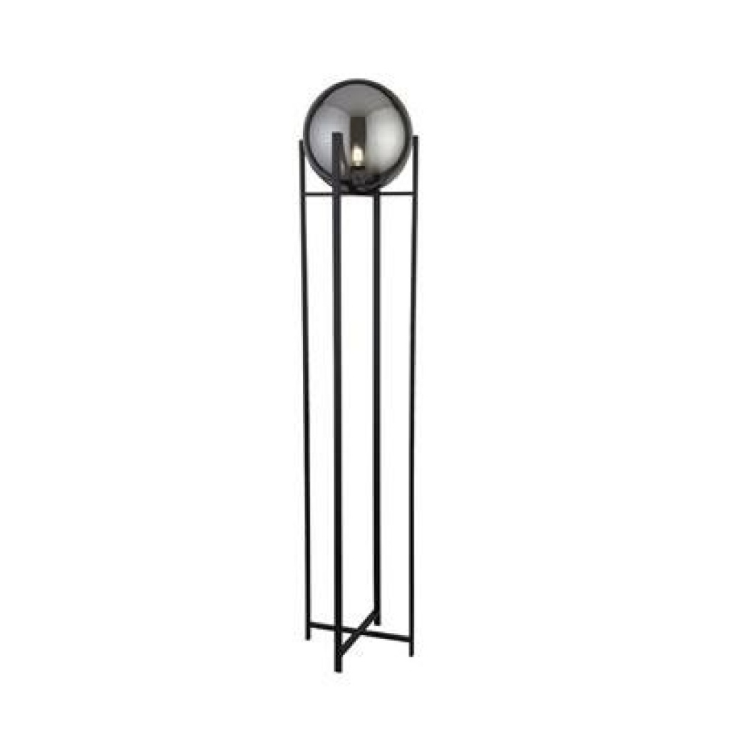 Searchlight AMSTERDAM Vloerlamp Smoke Zwart