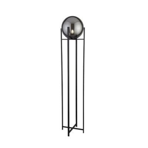 Searchlight AMSTERDAM Vloerlamp Smoke Zwart