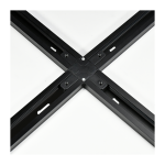 Ledl Trackrails X-Vorm Koppelstuk 1 Fase Zwart-30436