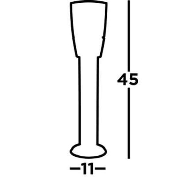 Searchlight TUCSON Tuinsokkel 45 CM Grijs-30597