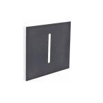 Ledl Opzetstuk Trapverlichting Vierkant Midden Zwart