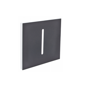 Ledl Opzetstuk Trapverlichting Vierkant Midden Zwart