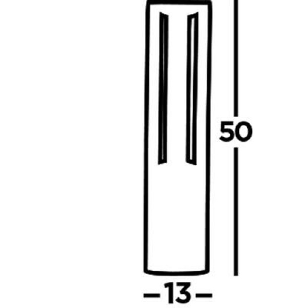 Searchlight MICHIGAN Tuinsokkel 50 CM Grijs-30626