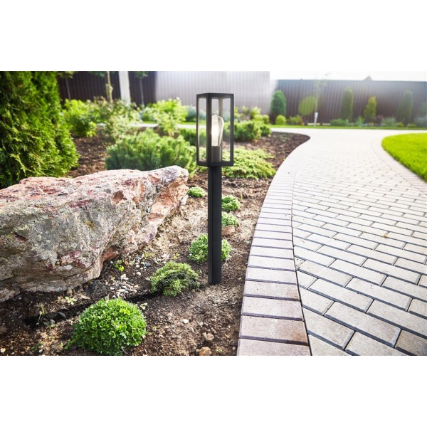 Searchlight BOX Tuinsokkel 90 CM Zwart-30660