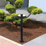 Searchlight MUSHROOM Tuinsokkel 73 CM Grijs Opaal-30619