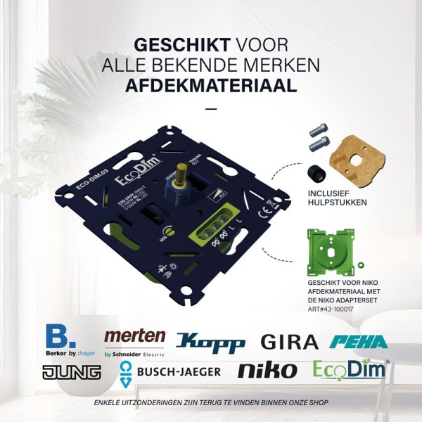 ecodim03-afdekmateriaal_1 Inbouw LED dimmer zwart met hulpstukken en montageplaat EcoDim