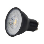 Ledl GU10 Spot 7W Koelwit Zwart Dimbaar-30888