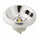 Ledl GU10 AR111 Spot 12W Warmwit Wit 38° Dimbaar