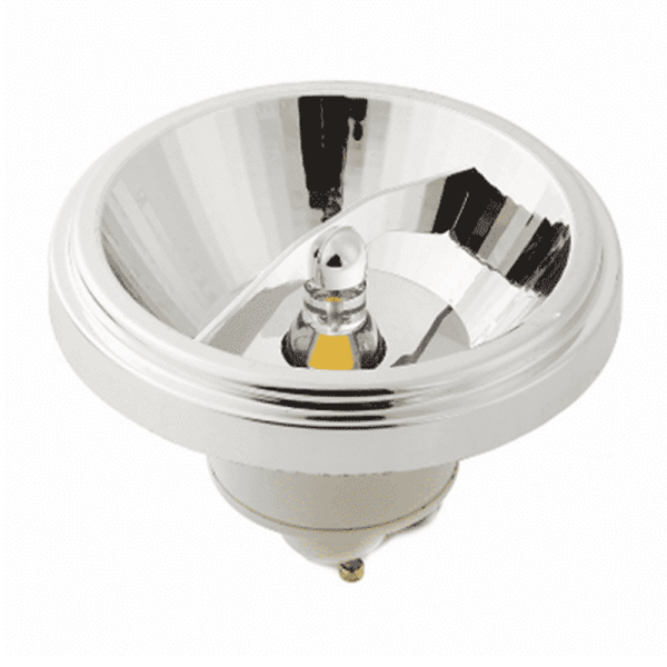 Ledl GU10 AR111 Spot 12W Koelwit Wit 45° Dimbaar